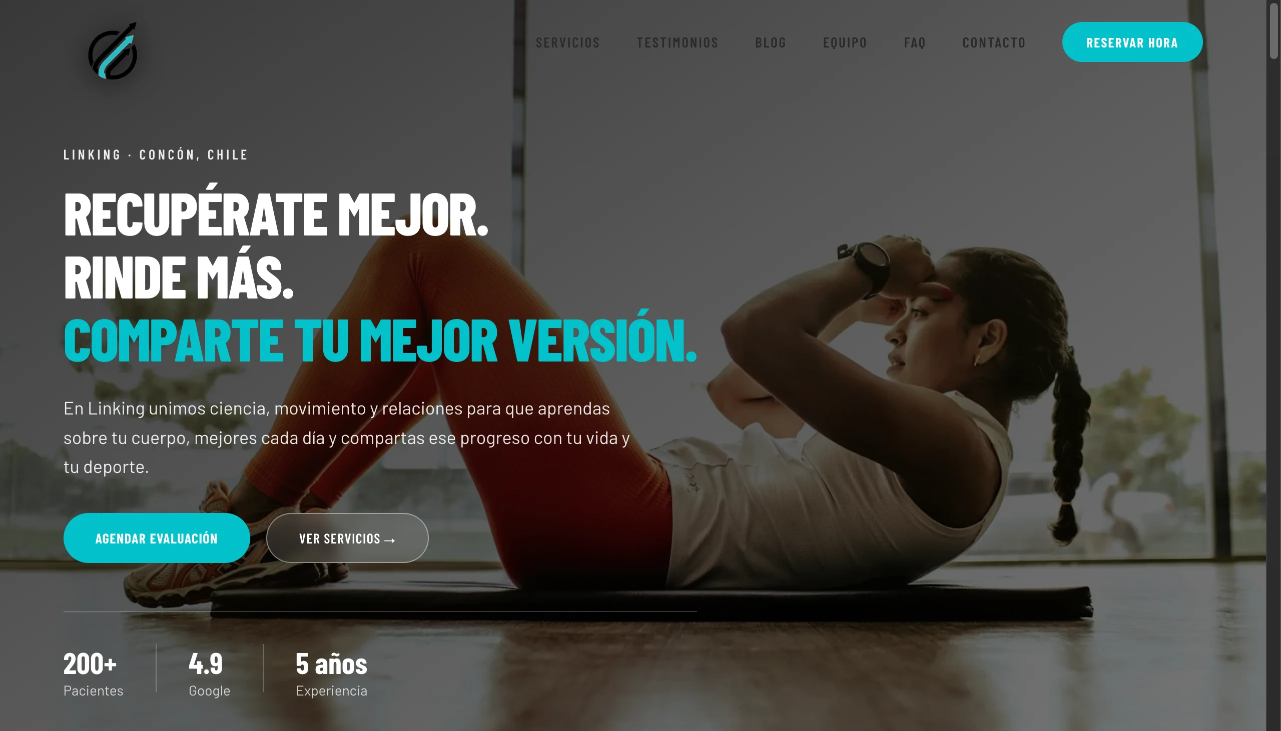 Screenshot de Centro Linking